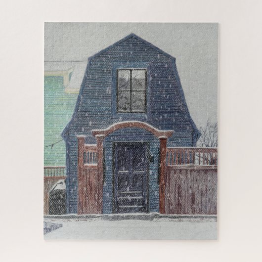 Puzzle Snowy Day (Vertical)