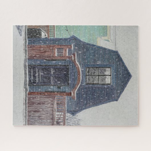 Puzzle Snowy Day  (Horizontal)