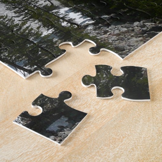 Puzzle Snowy Granite Domes I au parc national Yosemite (Côté)