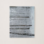 Puzzle Snowy White Poplar Forest (Vertical)