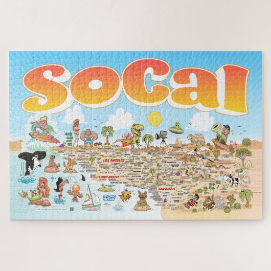 Puzzle SoCal (Horizontal)