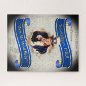Puzzle Socialisme USA ~ "Over My Dead Body" ~ Oncle Sam ~ (Horizontal)
