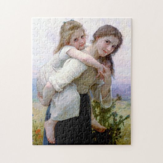 Puzzle Soeurs, Bouguereau (Vertical)
