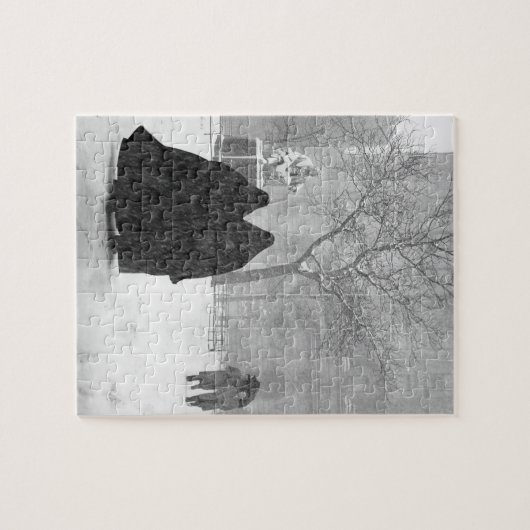 Puzzle Soeurs dans la neige (Horizontal)