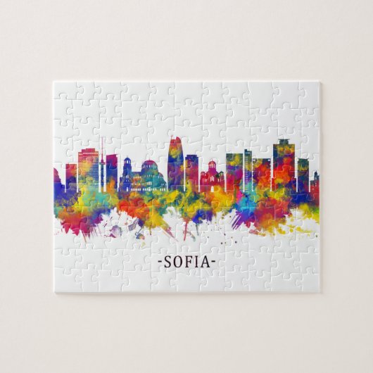 Puzzle Sofia Skyline (Horizontal)