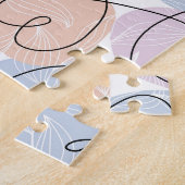 Puzzle Soft Hearts : Continuous Line Valentine's (Côté)