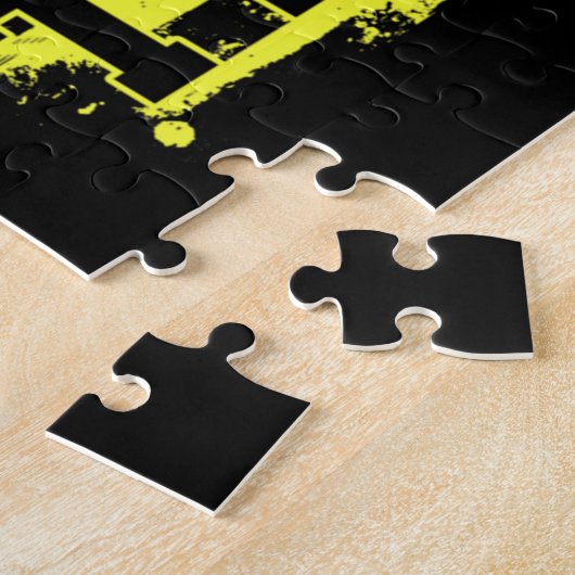 Puzzle Softball American Flag Softball Player (Côté)