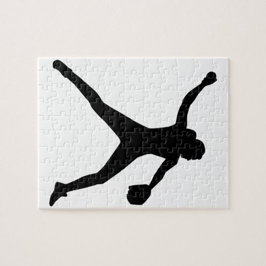 Puzzle Softball pitcher (Horizontal)