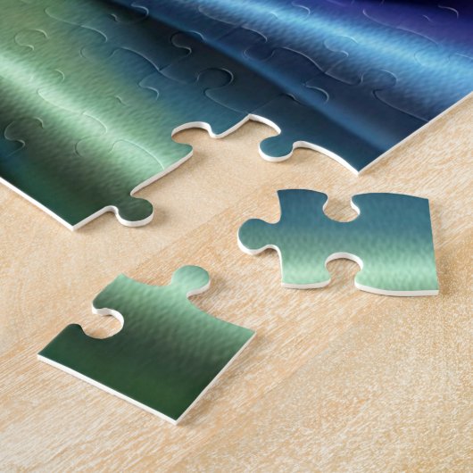 Puzzle Soie colorée - (Côté)