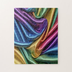 Puzzle Soie colorée -