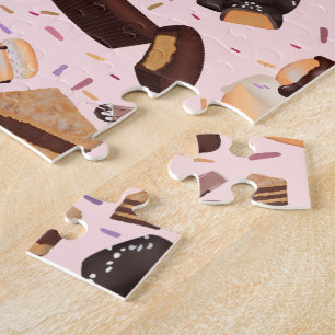 Puzzle Soins sucrés Beurre d'arachide Mocha au chocolat
