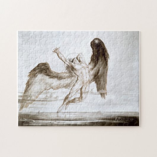 Puzzle Soirée aka La Chute du Jour par William Rimmer (Horizontal)