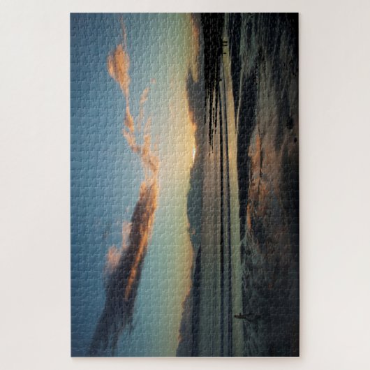 Puzzle Soirée, Argent Strand (Vertical)