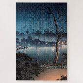 Puzzle Soirée au parc Ueno par Tsuchiya Koitsu (Vertical)