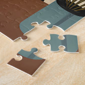 Puzzle Soirée Dansante Martini du Milieu du Siècle (Côté)