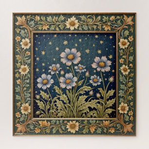 Puzzle Soirée de fleurs sauvages fantaisistes de style Ar