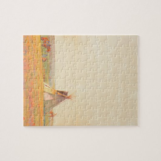 Puzzle Soirée des Prairies par Maynard Dixon (Horizontal)