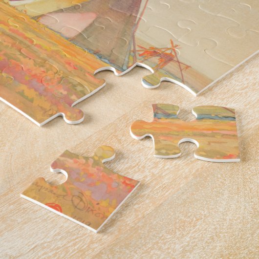 Puzzle Soirée des Prairies par Maynard Dixon (Côté)