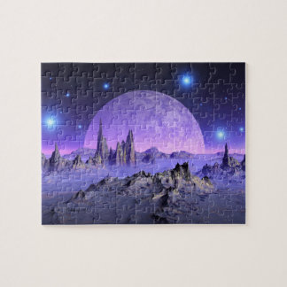 Puzzle Soirée étoilée - paysage de l'imaginaire