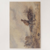 Puzzle Soldat blessé après la bataille (scène de guerre) (Vertical)