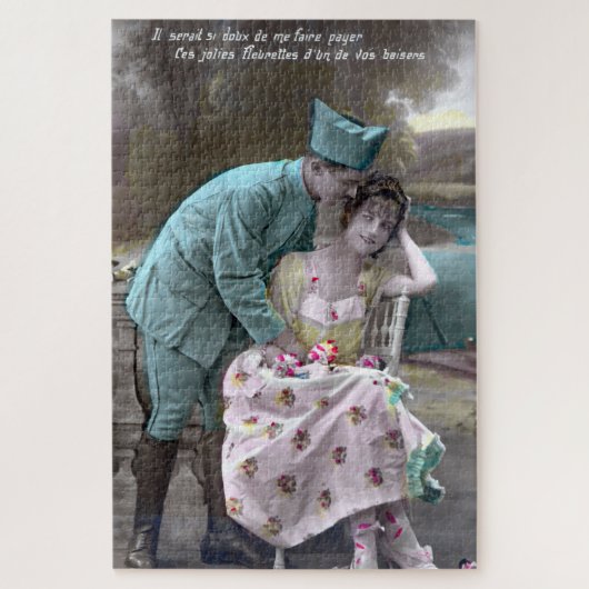 Puzzle Soldat et amoureux (Vertical)