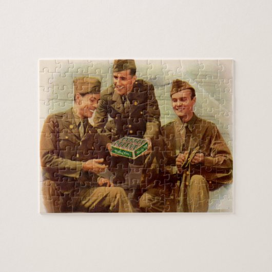 Puzzle soldats d'annonce de 2ÈME GUERRE MONDIALE des (Horizontal)