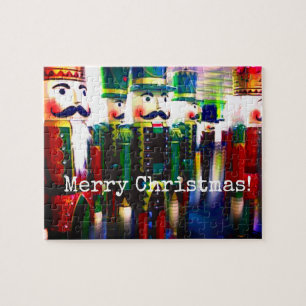Puzzle Soldats des cétacés colorés Joyeux Noël