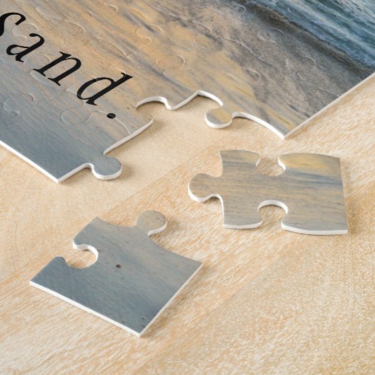 Puzzle Soleil, Ciel. Mer. Sable. Scène Plage (Côté)