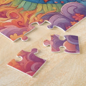 Puzzle Soleil coloré du monde Imaginaire (Côté)