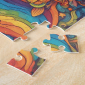 Puzzle Soleil coloré du monde Imaginaire (Côté)