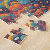 Puzzle Soleil coloré du monde Imaginaire (Côté)