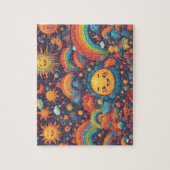 Puzzle Soleil coloré du monde Imaginaire (Vertical)