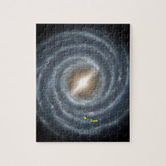 Puzzle Soleil dans la voie lactée NASA
