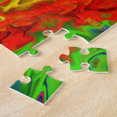 Puzzle Soleil dans mon jardin.... (Côté)