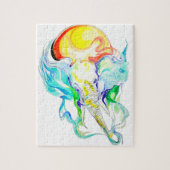 Puzzle soleil d'éléphant (Vertical)