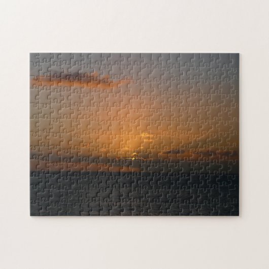 Puzzle Soleil derrière les nuages II (Horizontal)