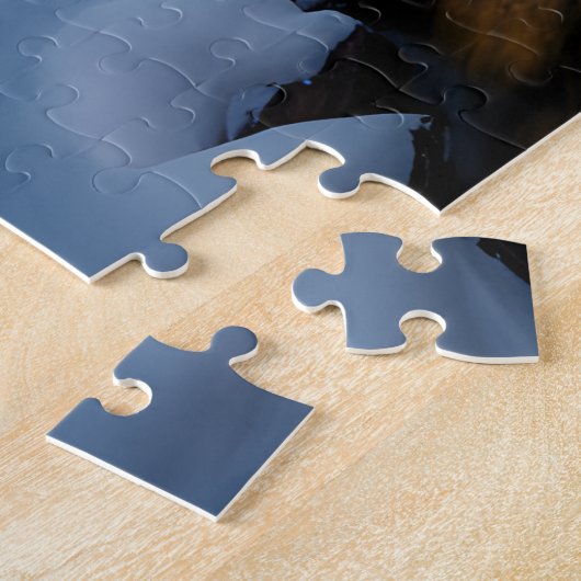 Puzzle Soleil d'hiver en pleine nature (Côté)