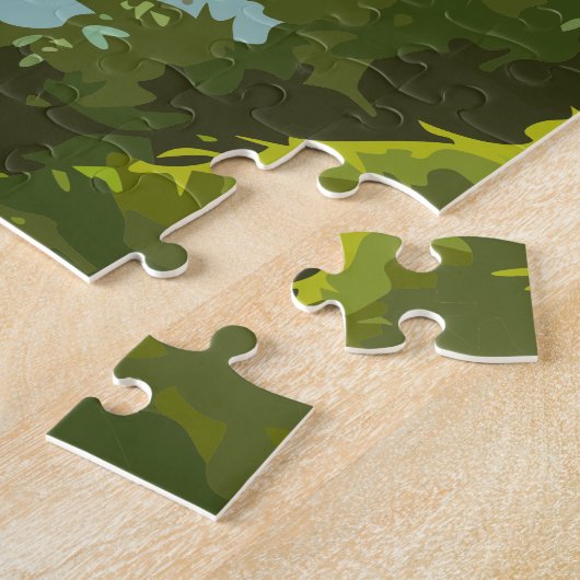 Puzzle Soleil du bon matin (Côté)