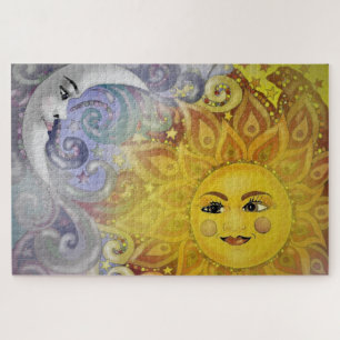 Puzzle Soleil et Lune