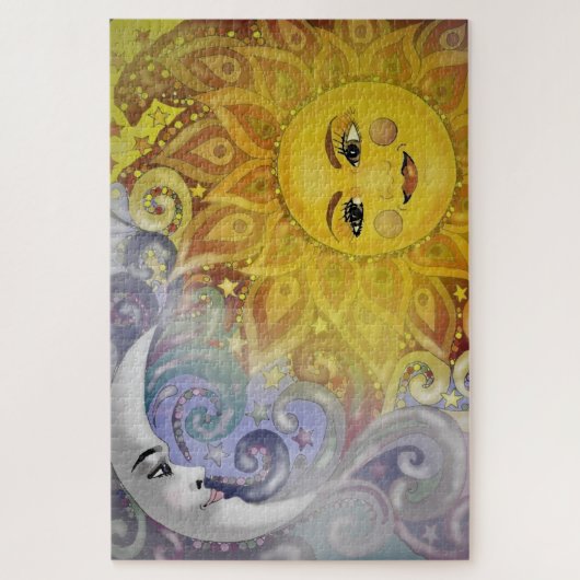 Puzzle Soleil et Lune (Vertical)