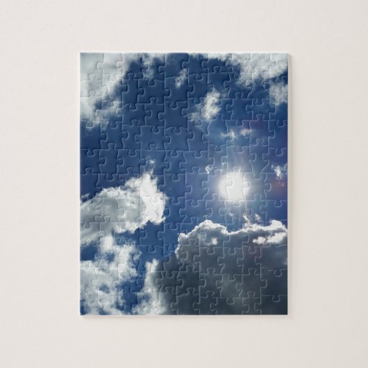 Puzzle soleil et nuages (Vertical)