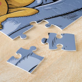 Puzzle soleil lunaire dans le lit (Côté)