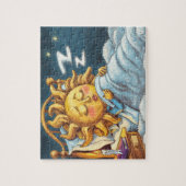 Puzzle soleil lunaire dans le sommeil (Vertical)