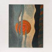 Puzzle Soleil rouge | Arthur Dove | (Vertical)