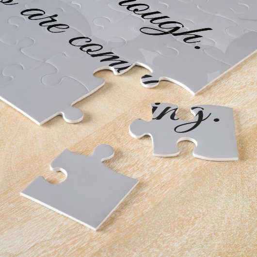 Puzzle Soleil Traversant Les Nuages De Tempête : (Côté)