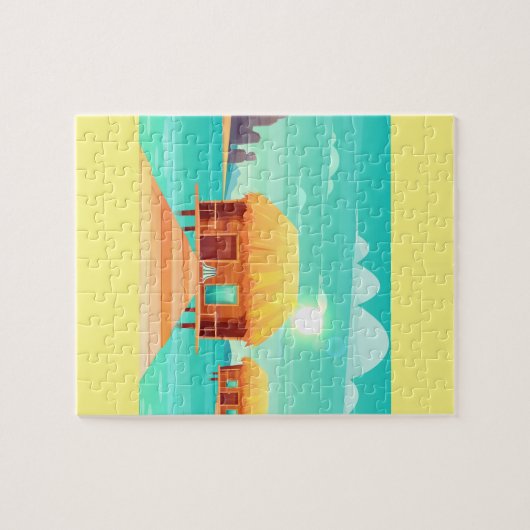 Puzzle Soleil Tropical (Horizontal)