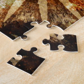 Puzzle Soleil Univers Cosmique Chaleur Golden Couleurs Br (Côté)