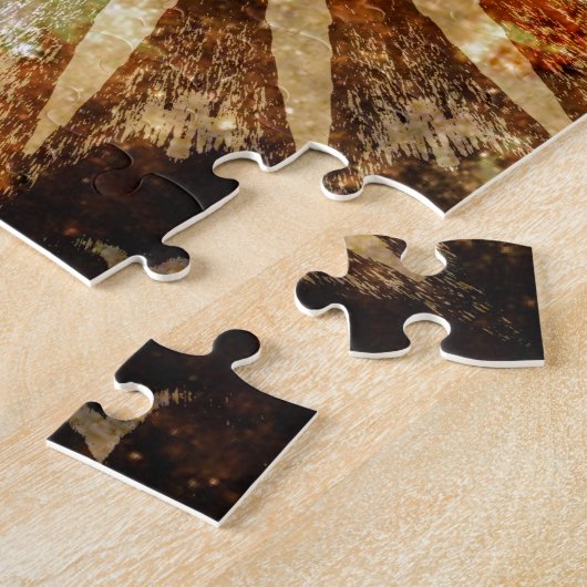 Puzzle Soleil Univers Cosmique Chaleur Golden Couleurs Br (Côté)