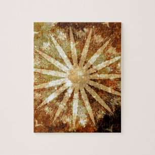 Puzzle Soleil Univers Cosmique Chaleur Golden Couleurs Br