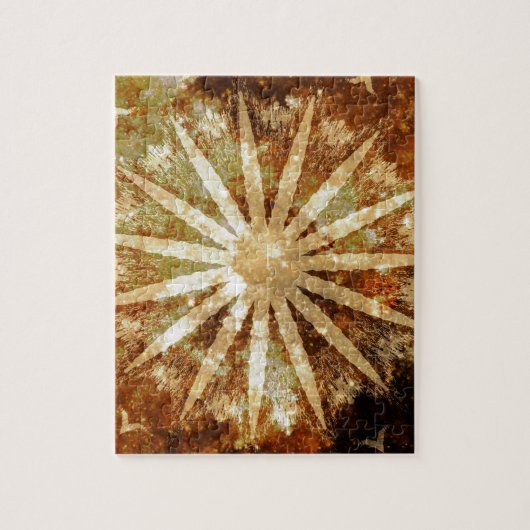 Puzzle Soleil Univers Cosmique Chaleur Golden Couleurs Br (Vertical)